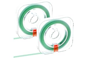 DIMEHO 2 Pcs Dental Polishing Strips 4mm x 6m Tooth File Rolls Teeth Sanding Polisher Deep Cleaning Tool Grinding Abrasive Strip for Oral Care Tooth Gloss Contouring Finishing