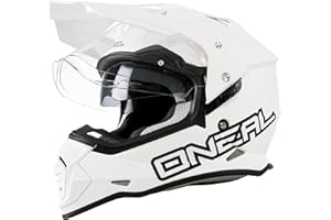 O'NEAL | Casco da moto | Enduro Motorcycle | Aperture di ventilazione per il massimo flusso d'aria e raffreddamento, calotta in ABS, visiera solare integrata | Sierra Helmet | Adulto