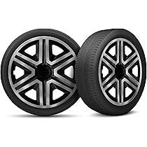 16 Zoll Radzierringe Edelstahl 4 Stück - Universal Für Stahlfelgen