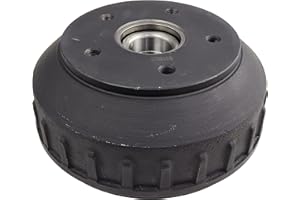 trailer parts4u Tambour de Frein pour Alko 200 x 50 Euro-Compact 2051 + roulement 39 x 72 x 37 mm 586450 LK 112 x 5