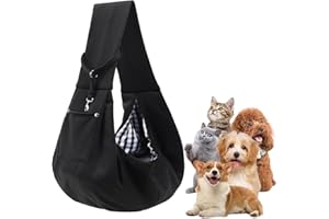 FDRJKN Pet Sling Carrier for Small Dogs and Cats - Outdoor Walking and Travel