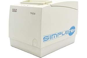 SIMPLETEK TH230 Stampante Termica 80mm USB RJ11 Registratore di cassa Computer Fissi Windows Per cassa scontrini centro scommesse domande ristorante ricevute non fiscali (Ricondizionato)