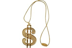 Bristol Novelty BA510A Dollar Medallion | String Cord | Gold | 1pc, mens, One Size