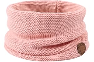 XIAOHAWANG Pianura Cotone Bambini Sciarpa Rotonda Inverno Ragazzi Ragazze Lavorato A Maglia Scaldacollo