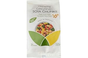 Clearspring Organic Soya Chunks 200 g (Pack of 3)
