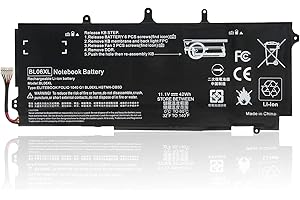 HUBEI BL06XL BLO6XL HSTNN-DB5D IB5D W02C 722236-171 1C1 271 2C1 722297-001 005 F450 F450C BL06042XL Remplacement de la Batterie de l'ordinateur Portable pour HP EliteBook Folio 1040 G0 G1 G2 (11.1V 42Wh)