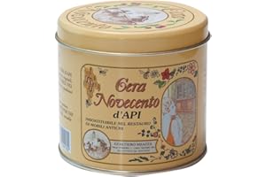 Cera Novecento Y921 Cera d'Api, Noce Medio, 500 ml