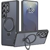 RAPTIC Samsung Galaxy S25 Ultra i&ccedil;in Manyetik Stand, MagSafe ile Uyumlu, [Askeri Sınıf D&uuml;şme Testi] [Dahili Kickstand] Darbey