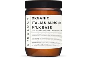 Lait d'amande bio - 200 g - Pressé à froid à partir de petites amandes fraîches - Provenance durable d'Italie