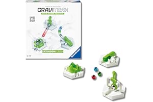 Ravensburger - Gravitrax Espansione Push | Pista Biglie Con 42 Pezzi | Rompicapo Bambini Con Le Biglie | Giochi Bambino 8 Anni Maschio | Giochi Per Bambini Compatibili Con Tutti I Gravitrax
