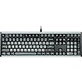 Hexgears I5 Mechanical Keyboard, 100% Gaming Keyboard 108 Keys with Kailh Hot Swappable Switch, RGB Backlight, N-Key Rollover, Detachable Cable, Aluminum Keyboard for Windows Laptop Mac