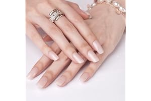 DANNI & TONI 28 Stickers Semi Cured Gel Nail Polish Strips Gel Nail Stickers Solid Colour(Sand Beige),Salon-Quality Gel Nail Polish Strips Manicure Stickers Set