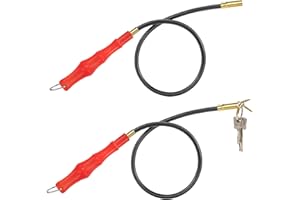 Yesaler Outil de Ramassage Magnétique Flexible Outil de Ramassage Aimanté 56CM pour Préhension de Vis Métalliques 2 Pièces