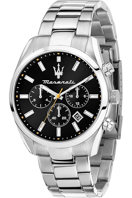 Orologio Maserati Attrazione Limited Edition - Uomo, Quadrante Blu, Cinturino Acciaio E Oro, 43mm - Foto 9