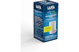 LAICA Cartuccia Filtro Acqua di Ricambio HYDROSMART+™ Metal Stop - Compatibile con Filtro Rubinetto LAICA e Filtro Rubinetto Genova - 4 Mesi di Acqua Filtrata, Riduce Metalli Pesanti e Cloro