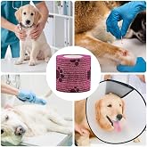 Optana Desenli Kendinden Yapışkanlı Elastik Bandaj K&ouml;pek Kedi Pati Bandajı Sargısı Koruyucu Sargı