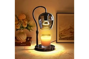 WYGHYRONIC Candle Warmer Lamp with Timer & Dimmable 4-Level Brightness - Adjustable Height,for New Home Bedroom, Gifts for Women