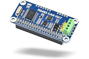 LUCKFOX RS485 CAN Module, RS485 CAN Expansion Board, for RPi to Communicate with Other Devices in a Long Distance, Based on Pi 40pin GPIO Interface, for Raspberry Pi Series Motherboard
