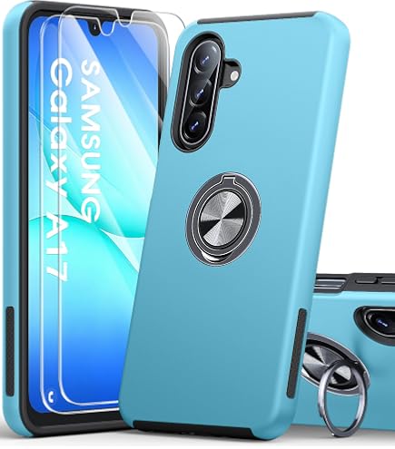 LYZXMY Case for Samsung Galaxy A17 5G Royal blue with Ring Stand