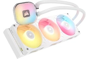 CORSAIR iCUE LINK TITAN II 360 RX RGB AIO Vätskekylare, 360 mm – Vit | Stöder alla AMD AM5/AM4- och Intel LGA 1954/1851/1700-Processorer, FlowDrive Gen 2-Pump, System Hub Ingår