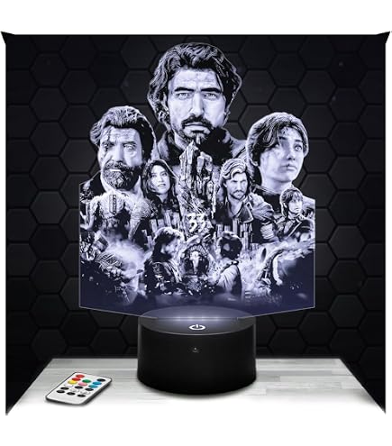 Lampe 3D Hell Divers 2 – Veilleuse LED Holographique Gamer – Décoration Chambre Geek Et Cadeau Original - 10