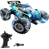 Solira Store - 1:18 &Ouml;l&ccedil;ek 2.4GHz Uzaktan Kumandalı RC Off Road Drift Araba 15 Km/h Hızlı Şarjlı LED Işıklı Amortis&ouml;rl&uuml; 1200 m