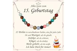 PDTU Geburtstagsgeschenk für Mädchen 6-18 Jahre, Buntes Armband Geschenk für Teenager zum Geburtstag