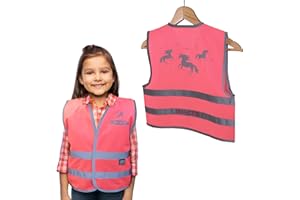 Micro Scooters | Kids' Reflective Safety Vest | Ages 3-6 | Scooter Accessories | Eco-Friendly | High Visibility | Machine Washable