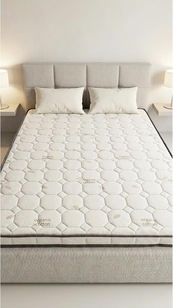 ARTEX Sünger Şilte 180x200 Yer Yatağı Cotton 9 +-1cm Cm Ped Yatak Şiltesi Pedi Topper Mattress