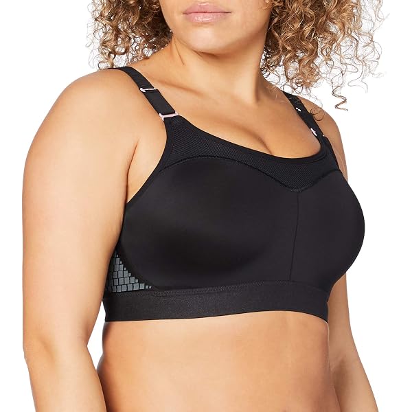 Triumph Cardio Cloud N01 EX Triaction Sportbeha – Dames – Zwart – Maat 85J – Beugelloos – Minimizer