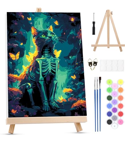 Peinture Par Numéros Kits Animaux Chien Husky Peinture De Décoration