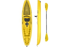 ROMARK Kayak - Canoa da 267 cm - 1 gavone + 1 pagaia + 1 seggiolino + 1 ruotino VARI COLORI mare sport lago