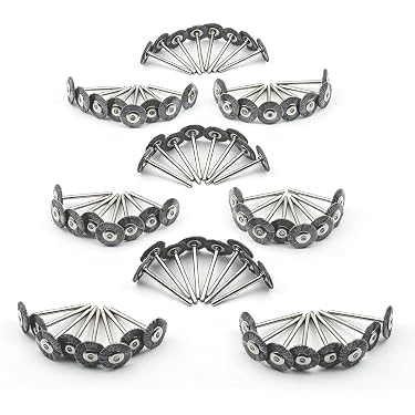12 Brosses Métalliques Rondes NORTON Sur Barre – Ondulées, Inox, Diam. 70mm, Tige 6mm