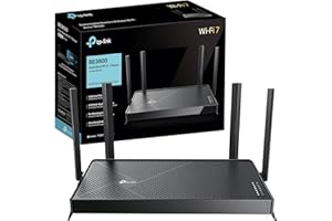 TP-Link WiFi 7 Archer BE3600 Router WiFi, BE3600Mbps Dual-Band, 2 Porte × 2,5 Gbps, 2×2 MU-MIMO, OFDMA, MLO, Compatibile con EasyMesh, HomeShield, VPN, non supporta xDSL
