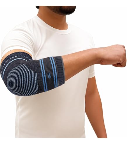 Adidas Large, Black Elbow Support : Amazon.in: Health & Personal Care