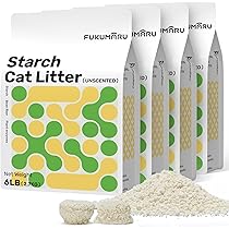 FUKUMARU Tofu Kattenbakvulling, 10,8 kg, klonterende kattenbakvulling, tofu en bentoniet kattenbakvulling, stofvrij en gemakkelijk te klonteren, geurcontrole (witte thee), kan het toilet naar beneden