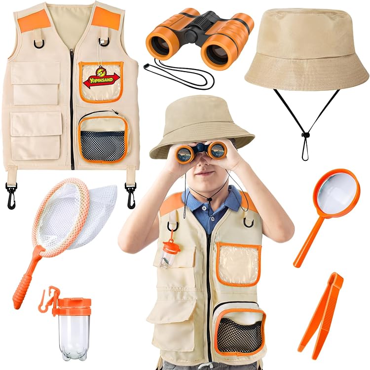 Amscan Kinderkostüm Safari Zoo Keeper – Für Jungen, Größe 4-6 Jahre, Inkl. Top Und Shorts