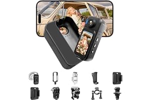 Tiantianle Action Cam,Bodycam 1080P,Mini Action Camera,Telecamera Sportiva Impermeabile 30M,Telecamera portatile,Display Touchscreen da 1,47'' Videocamera da Casco per Motociclista