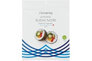 Clearspring Sushi Nori 17g de légumes de la mer