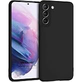 Microsonic Matte Silicone Samsung Galaxy S21 FE i&ccedil;in Kılıf Siyah [Galaxy S21 FE ile Uyumlu Kılıf - Siyah]