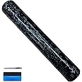 NewL Forged Carbon Fiber Black Vinyl Wrap Sticker Free Bubble Air Release DIY Decal Car Auto Vehicle Morotcycle Self Adhesive (Splinter-Black, 30cm x 300cm)
