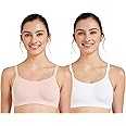Amazon Brand - Symbol Women's Cotton Non-Padded Non-Wired Full Coverage Camisole Bra (Pack of 2)