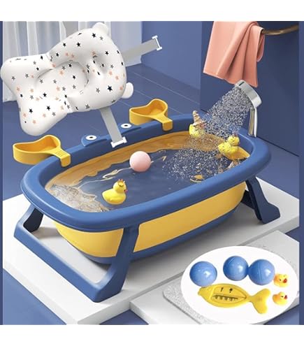 Summer Infant Gentle Support Baby Bathtub - 4-Stage Bathing System For Newborn To Toddler
