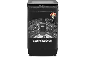 Voltas Beko 7 Kg 5 Star Fully-Automatic Top-Loading Washing Machine (WTL70, Dark Grey, 2023 Model, Monsoon Dry)
