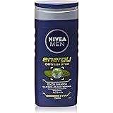NIVEA Men Doccia Shampoo Uomo Energy - Pacco da 12 x 250 ml