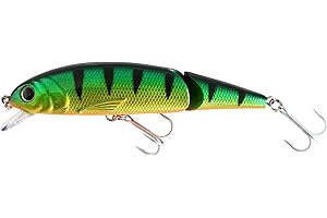 Abu Garcia Tormentor Jointed Floating Lure – Ideal for Freshwater Predators like Trout, Pike, Bass, Zander, and Salmon, Lifelike Action & Vibrant Colours, Available 11cm & 13cm