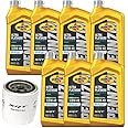 P-ennzoil Ultra Platinum Full Synthetic 0W-40 Motor Oil, 1 Quart, Case of 7, 7L + Filter 5038041AA