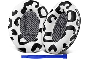 SoloWIT® wymienne poduszki nausznik do Bose Quietcomfort 35 (QC35) i Quiet comfort 35 II (QC35 II) Słuchawki, podkładki do uszu z miękką skórę, pianka izolacyjna hałasu, dodatkowa grubość