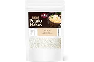 Rulop Instant Mashed Potatoes Creamy Potato Flakes 200g, In Resealable Pouch To Maintain Freshness
