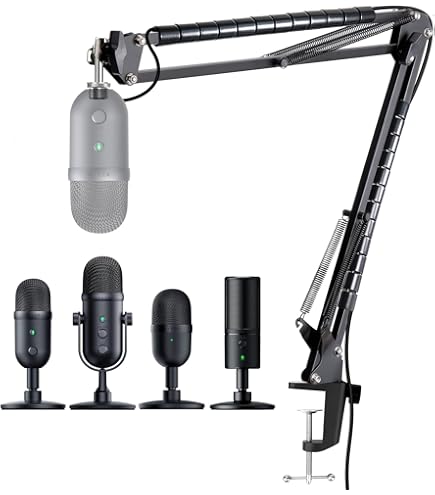 Razer Seiren V2 Pro USB Microphone for Streaming, Gaming